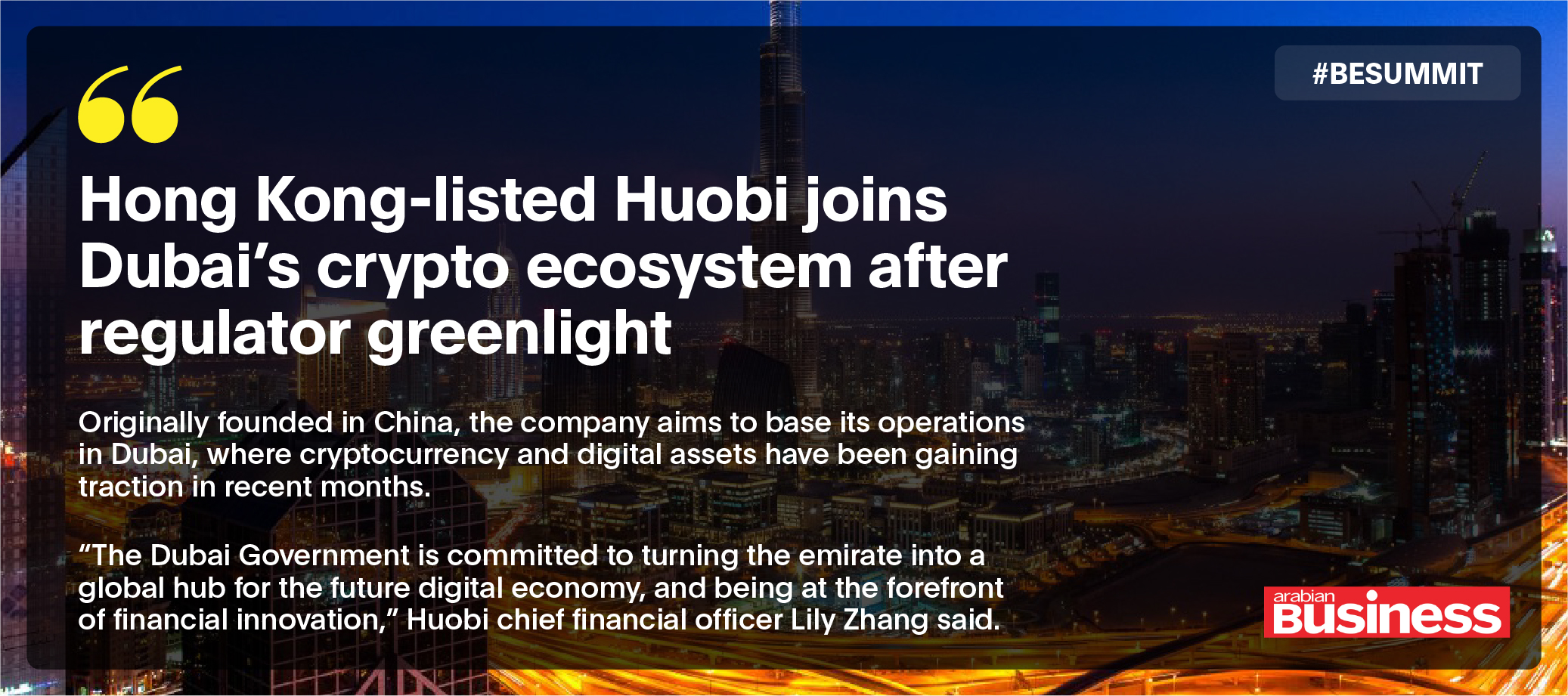 Blockchain Economy Dubai Summit